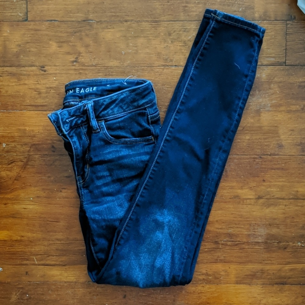 Dark blue Next level Stretch jeggings